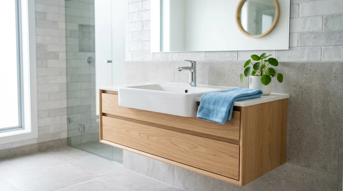 Quelle hauteur choisir pour un lavabo